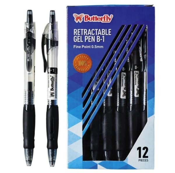 Gel Pen Butterfly per lusin