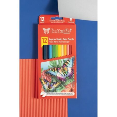 Pensil Warna Isi 12 Warna Butterfly